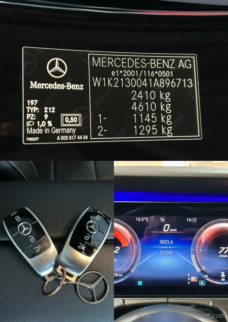 Mercedes-Benz E 220 D EXECUTIVE AVANTGARDE 9G 200, снимка 17 - Автомобили и джипове - 52965261