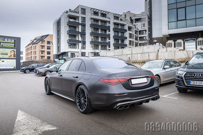 Mercedes-Benz S 63 AMG E-PERF MAGNO CARB CERAM BURM 4D 3xTV MANUFAKTUR, снимка 6 - Автомобили и джипове - 53224937