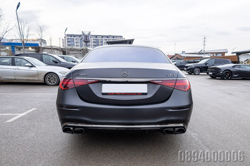 Mercedes-Benz S 63 AMG E-PERF MAGNO CARB CERAM BURM 4D 3xTV MANUFAKTUR, снимка 7 - Автомобили и джипове - 53224937
