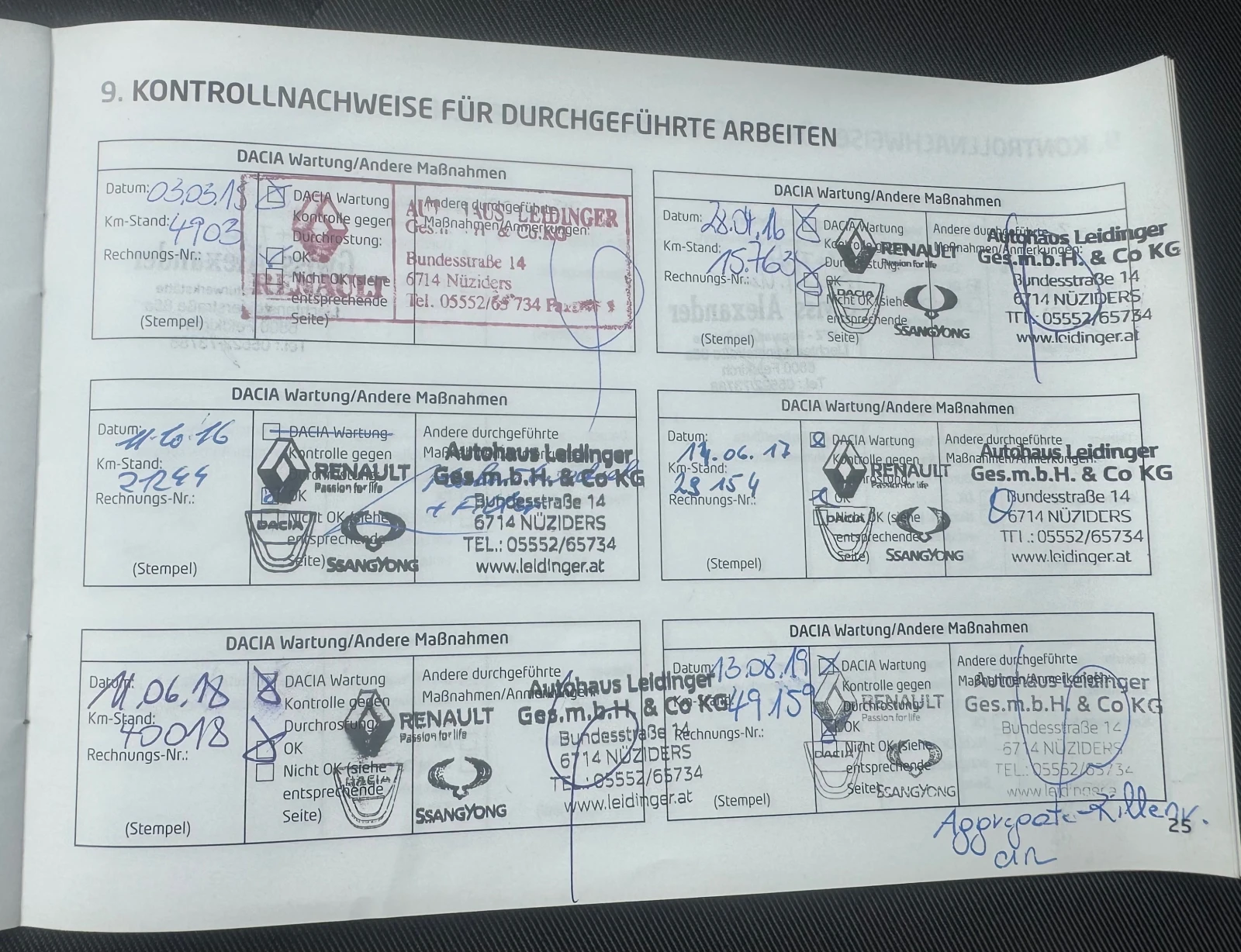 Dacia Lodgy 86000km.100% | Mobile.bg   15