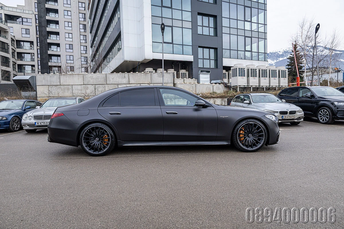 Mercedes-Benz S 63 AMG E-PERF MAGNO CARB CERAM BURM 4D 3xTV MANUFAKTUR - изображение 5