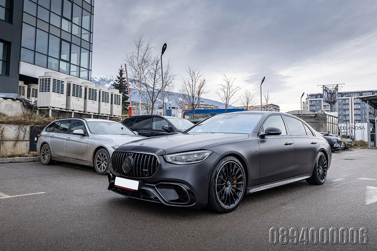 Mercedes-Benz S 63 AMG E-PERF MAGNO CARB CERAM BURM 4D 3xTV MANUFAKTUR - изображение 3