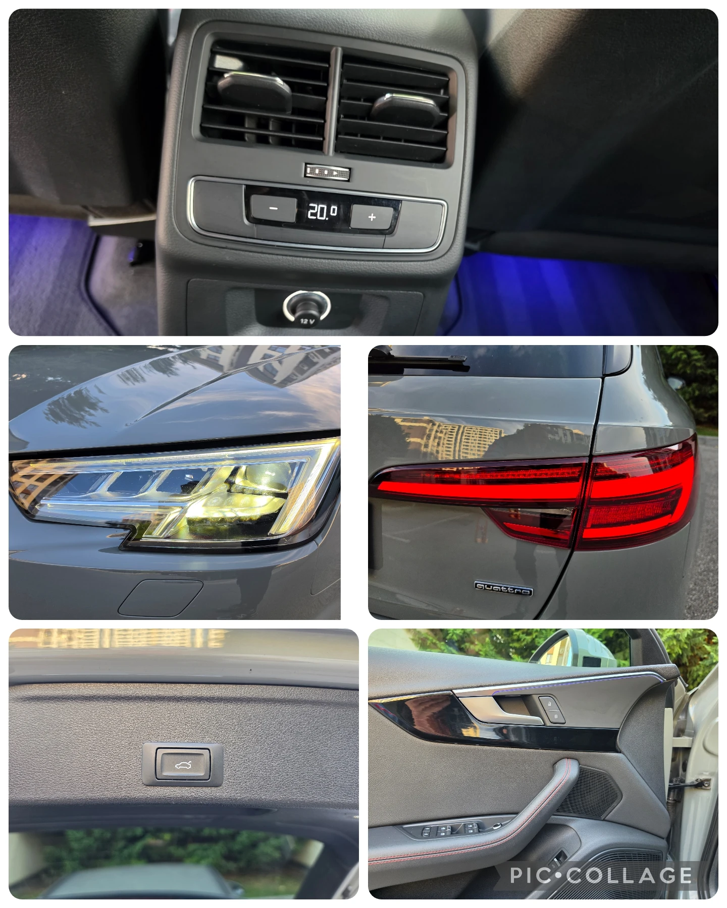 Audi A4 4.0TDI* 190KC* S-LINE* MATRIX* VIRTUAL COCKPIT* NA, снимка 16 - Автомобили и джипове - 56340114