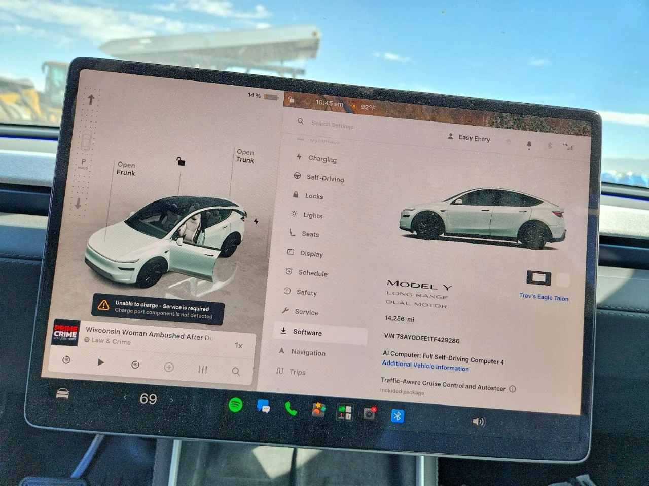 Tesla Model Y Long Range Launch Series AWD, снимка 9 - Автомобили и джипове - 56516054