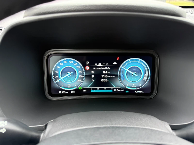 Hyundai Kona в Гаранция, Full LED, Термопомпа, KRELL Premium, снимка 6 - Автомобили и джипове - 52828381