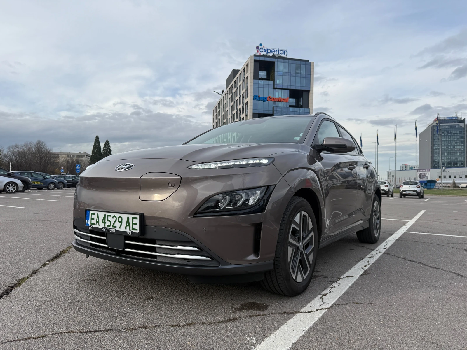 Hyundai Kona в Гаранция, Full LED, Термопомпа, KRELL Premium, снимка 1