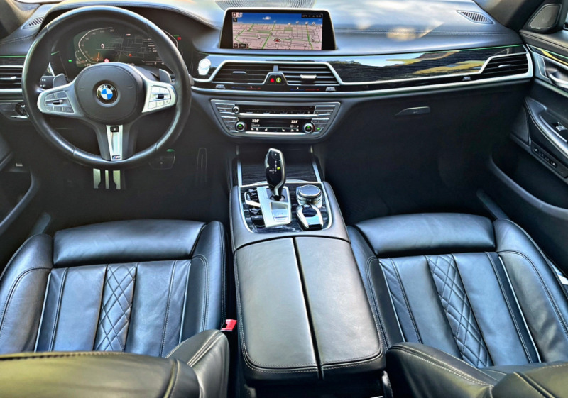 BMW 750 M///50 X Drive!!!SPORT PAK!!!Head Up!!TV!!!, снимка 9 - Автомобили и джипове - 45586114