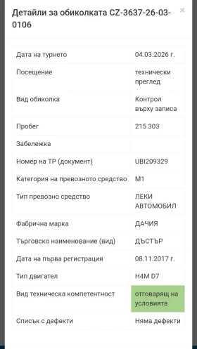 Dacia Duster 1.6i 4x4, EURO6 , снимка 13