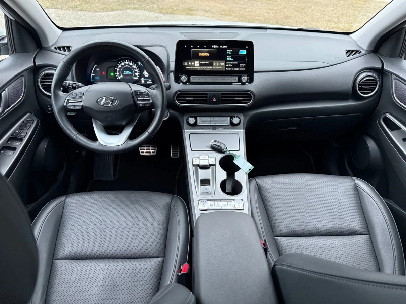 Hyundai Kona VERTEX, 64 kwh, ГАРАНЦИОНЕН, снимка 12 - Автомобили и джипове - 48817161