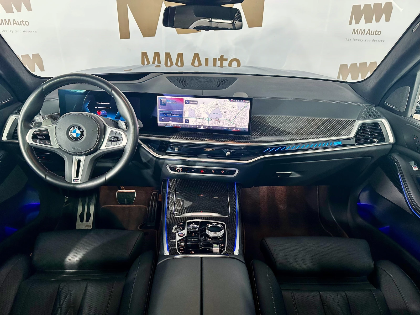 BMW X7 M60i* xDrive* M-Sport* HuD* Harman/Kardon* SkyLoun - изображение 9