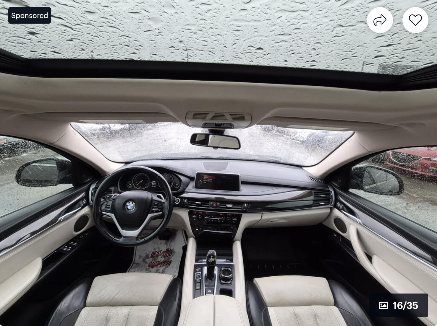 BMW X6 ДИГИТАЛНО* ТАБЛО* HARMON* KARDON* 360КАМЕРА* LANE* - изображение 8