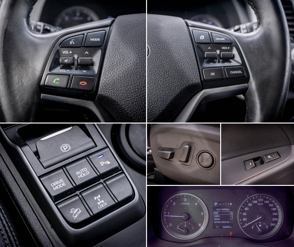 Hyundai Tucson 2.0CRDI-4WD-6М.ГАР.РЕАЛНИ КМ., снимка 16 - Автомобили и джипове - 53783216