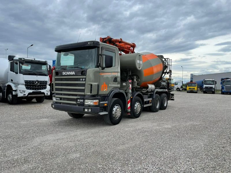 Бетон помпа Scania R114 CIFA MAGNUM MK24.4, снимка 3 - Индустриална техника - 32657629