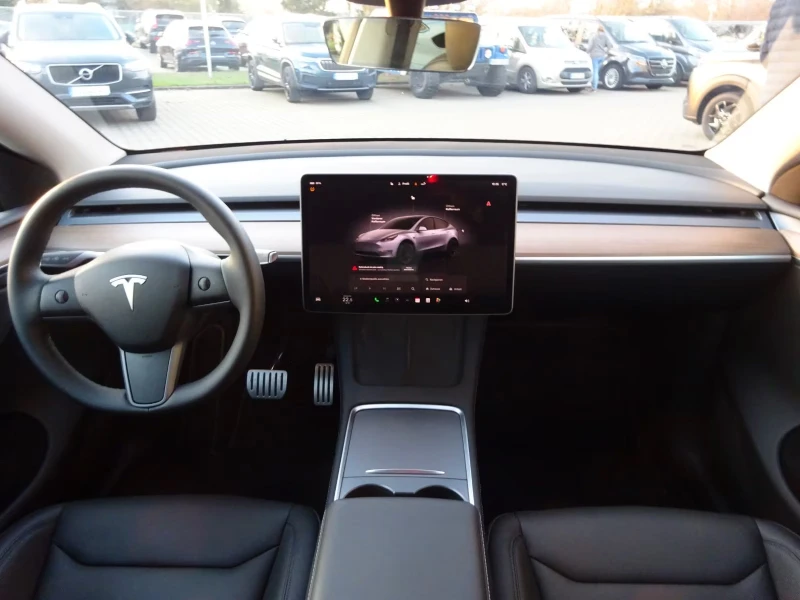 Tesla Model Y AWD/514HP/PANO/360/HUD/LED/KLESS/DIGI/AHK/651g, снимка 11 - Автомобили и джипове - 52663005