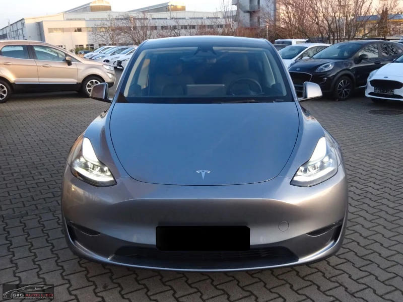 Tesla Model Y AWD/514HP/PANO/360/HUD/LED/KLESS/DIGI/AHK/651g, снимка 2 - Автомобили и джипове - 52663005