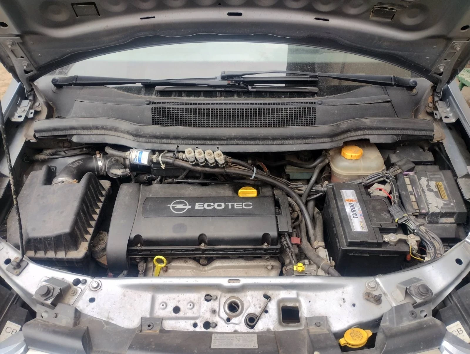 Opel Zafira Газ бензин 1.6, снимка 7 - Автомобили и джипове - 53924667