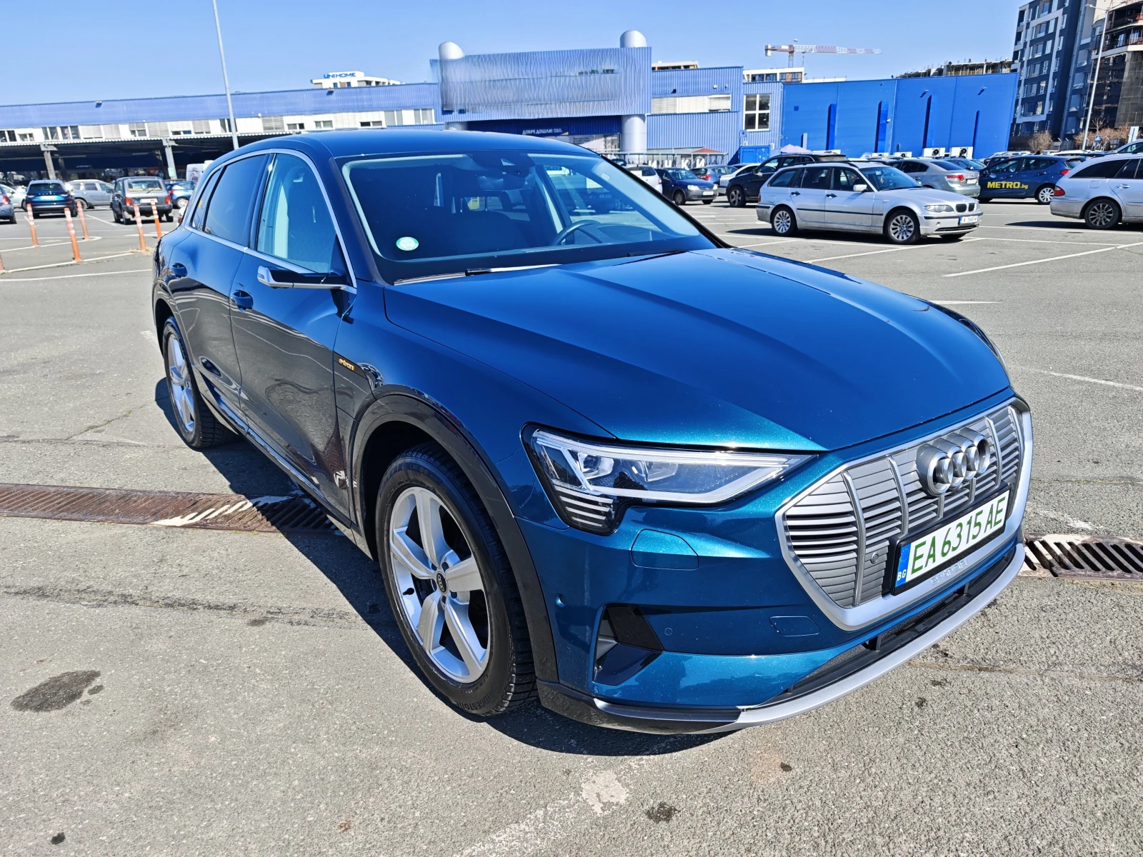 Audi E-Tron 55 Quattro Advanced, 360 камера