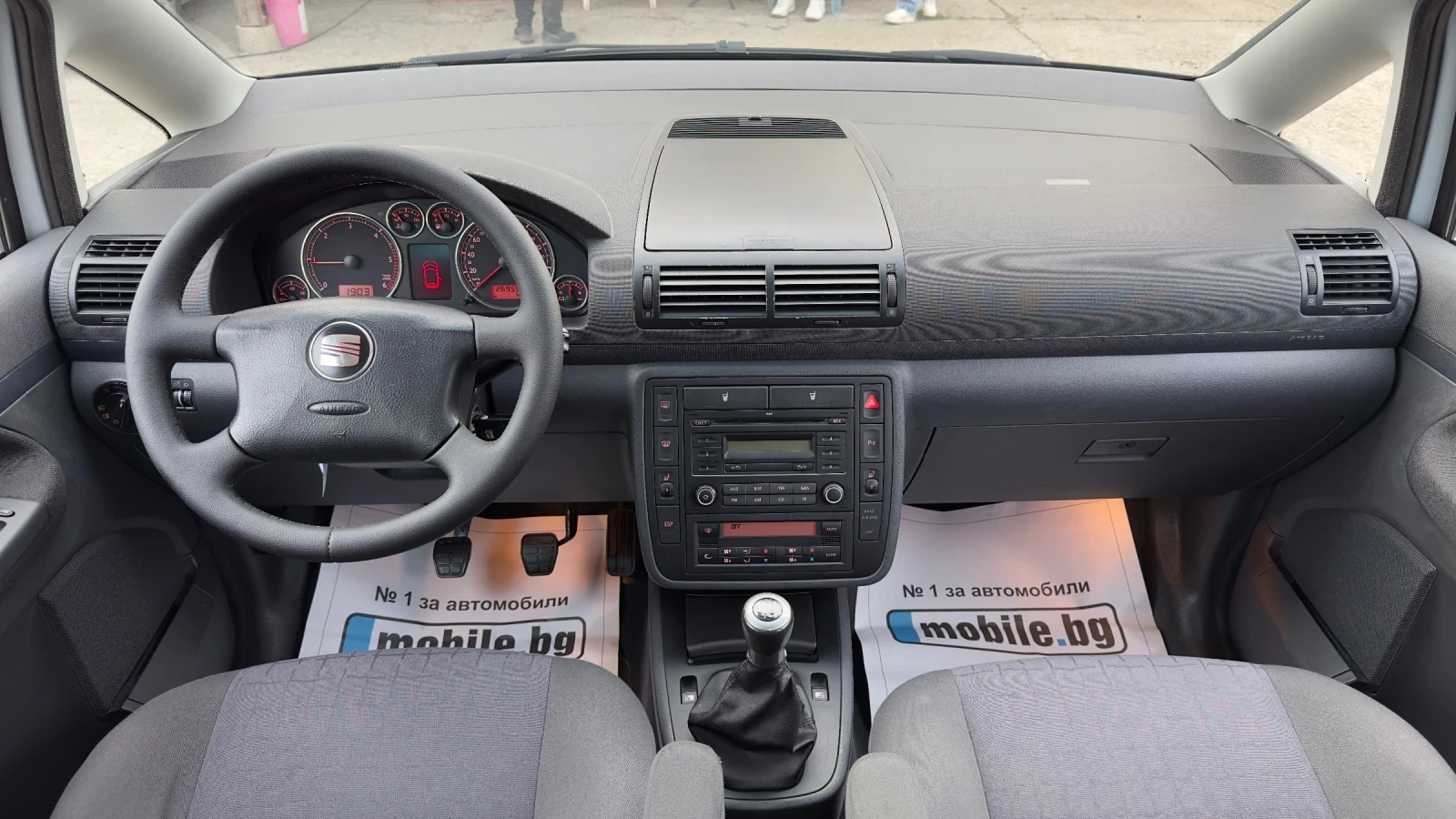 Seat Alhambra 2.0TDI/168к.с.ABT/7-места/Без ръжда/Швейцария, снимка 14 - Автомобили и джипове - 54209117