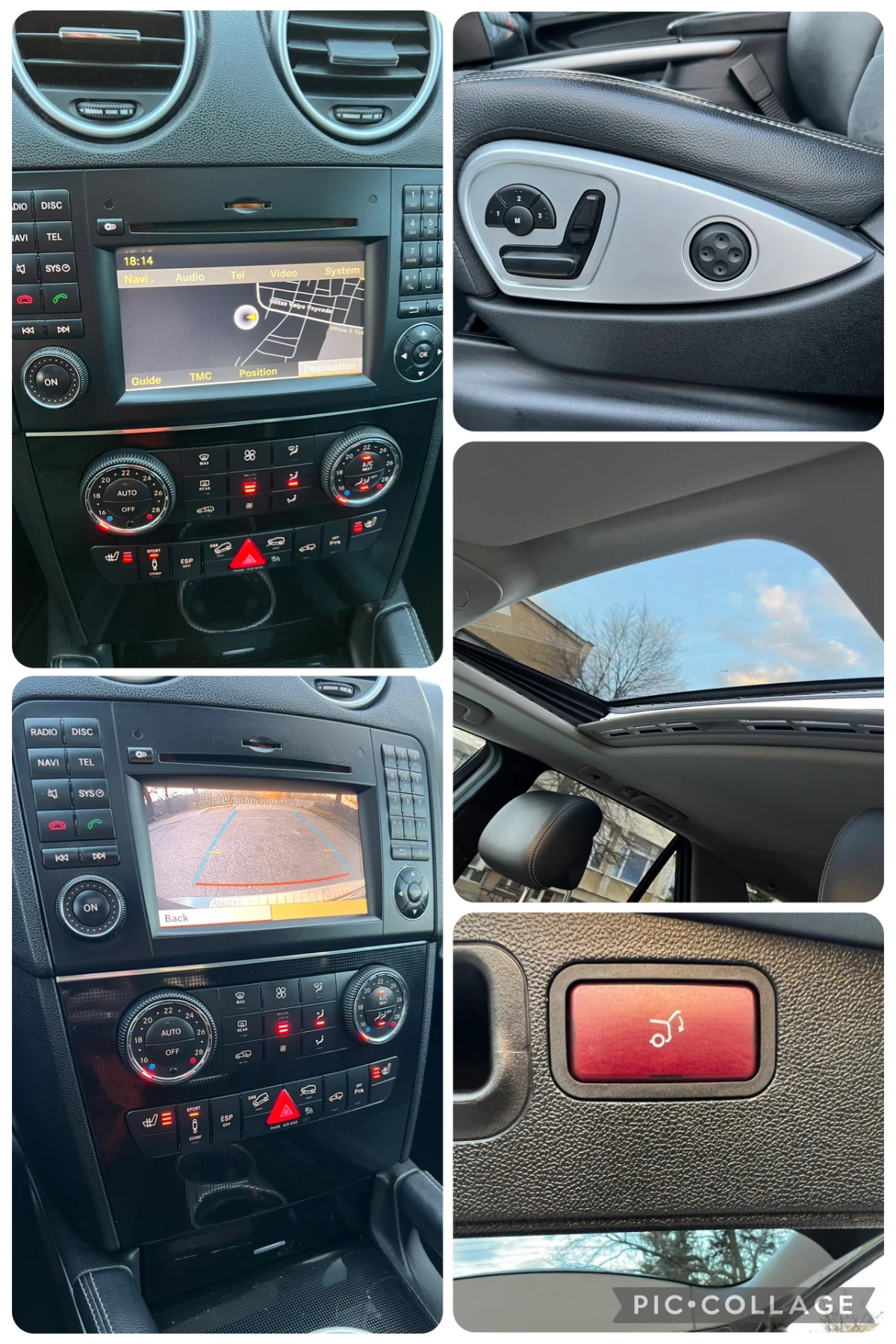 Mercedes-Benz ML 350 AMG PACK, снимка 17 - Автомобили и джипове - 53849899