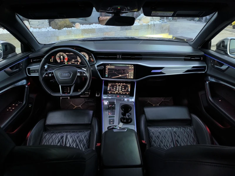 Audi S6 TDI S-SPORT ПАНОРАМА SOFT HEAD UP FULL MAX , снимка 7 - Автомобили и джипове - 52434943