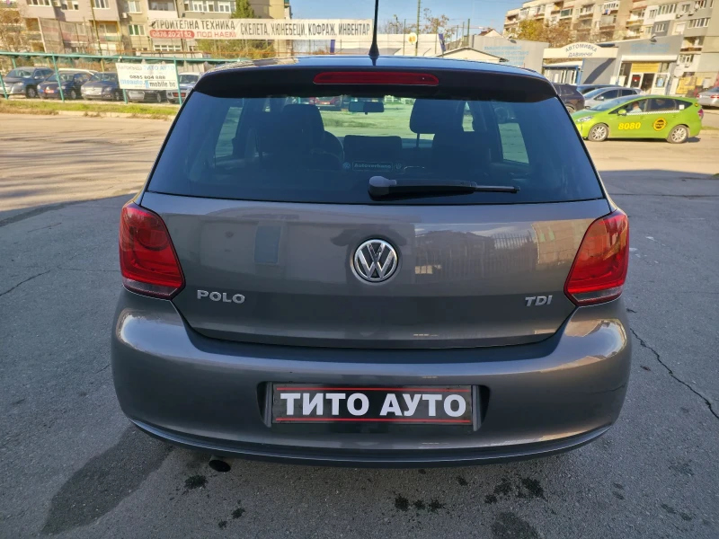 VW Polo 1.6TDI/90 КС/4 ЦИЛИНДЪРА/DSG 7/ТОП!, снимка 6 - Автомобили и джипове - 52535641
