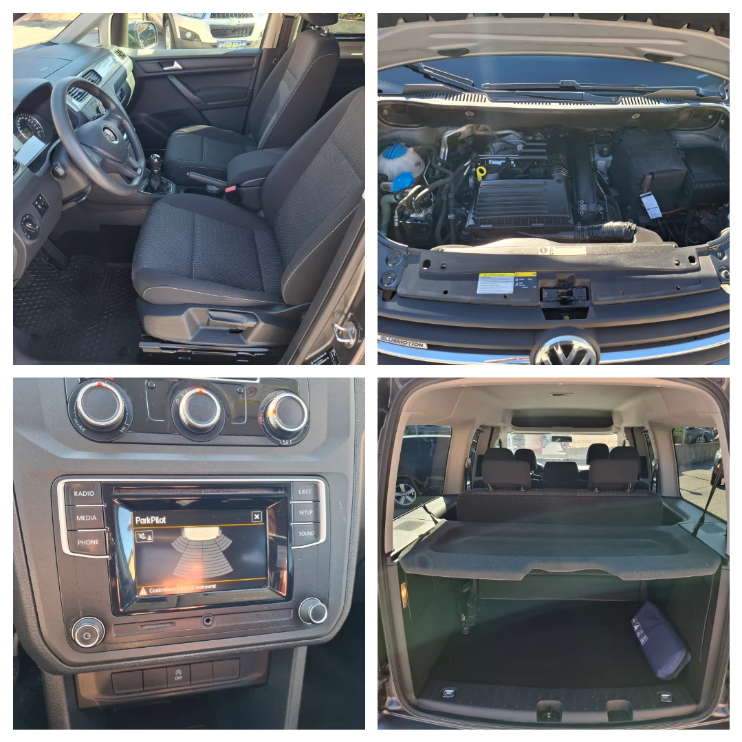 VW Caddy MAXI 7 ����� BLUEMOTION �URO6B 1.4TGI | Mobile.bg � ����������� 10