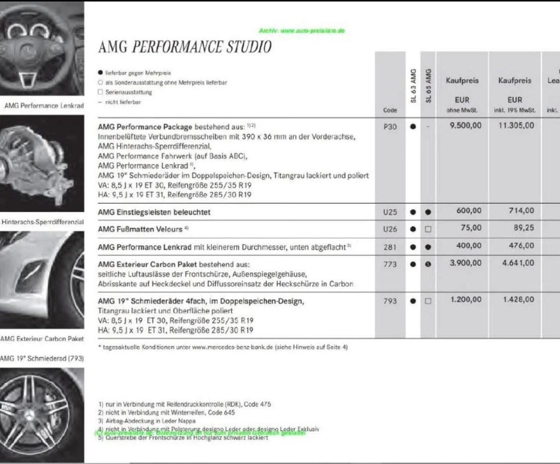 Mercedes-Benz SL 63 AMG P30 Performance 97000km | Mobile.bg � ����������� 17