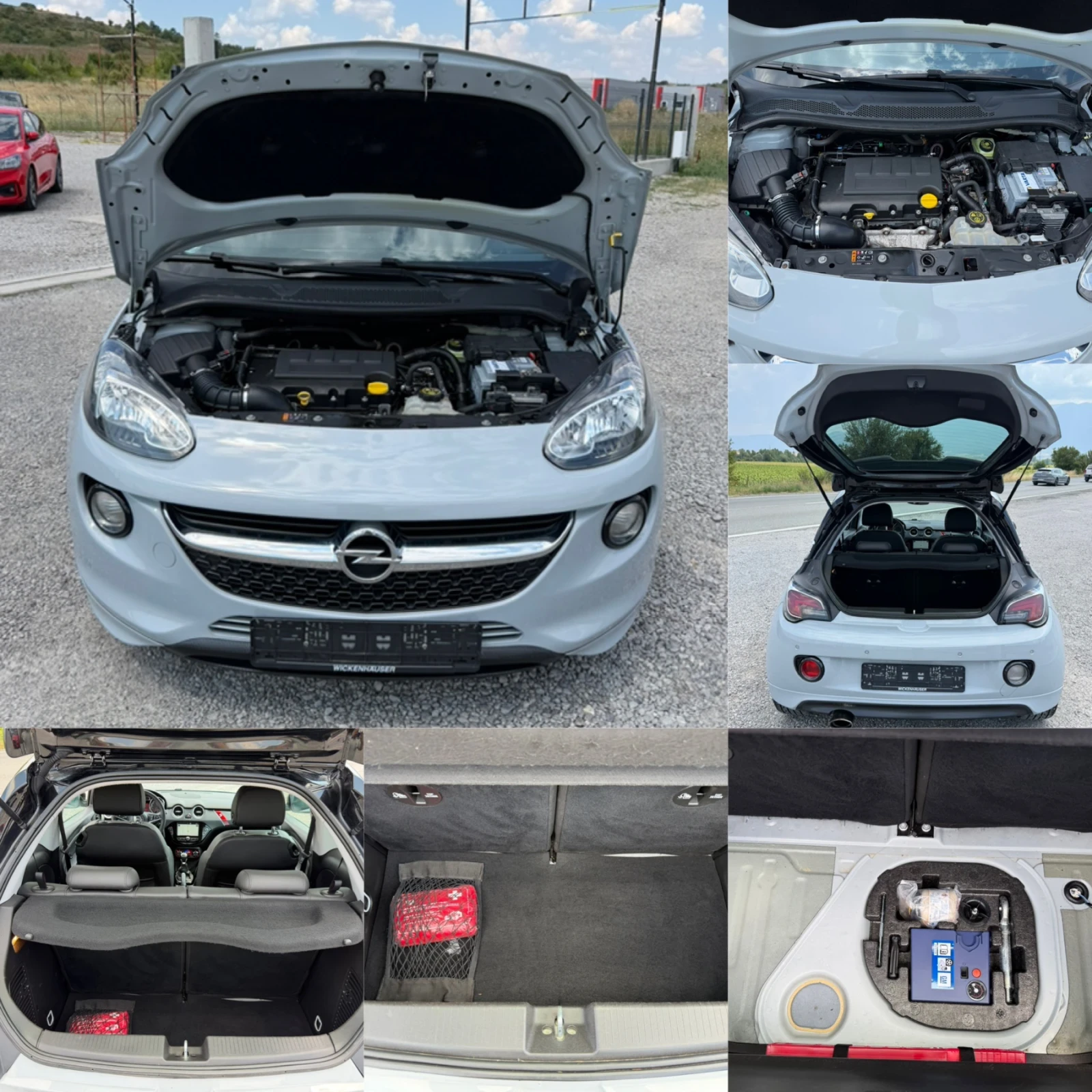 Opel Adam S 1.4 TURBO 150HP NAVI SERVICE BOOK EURO 6 TUV, снимка 17 - Автомобили и джипове - 55601818