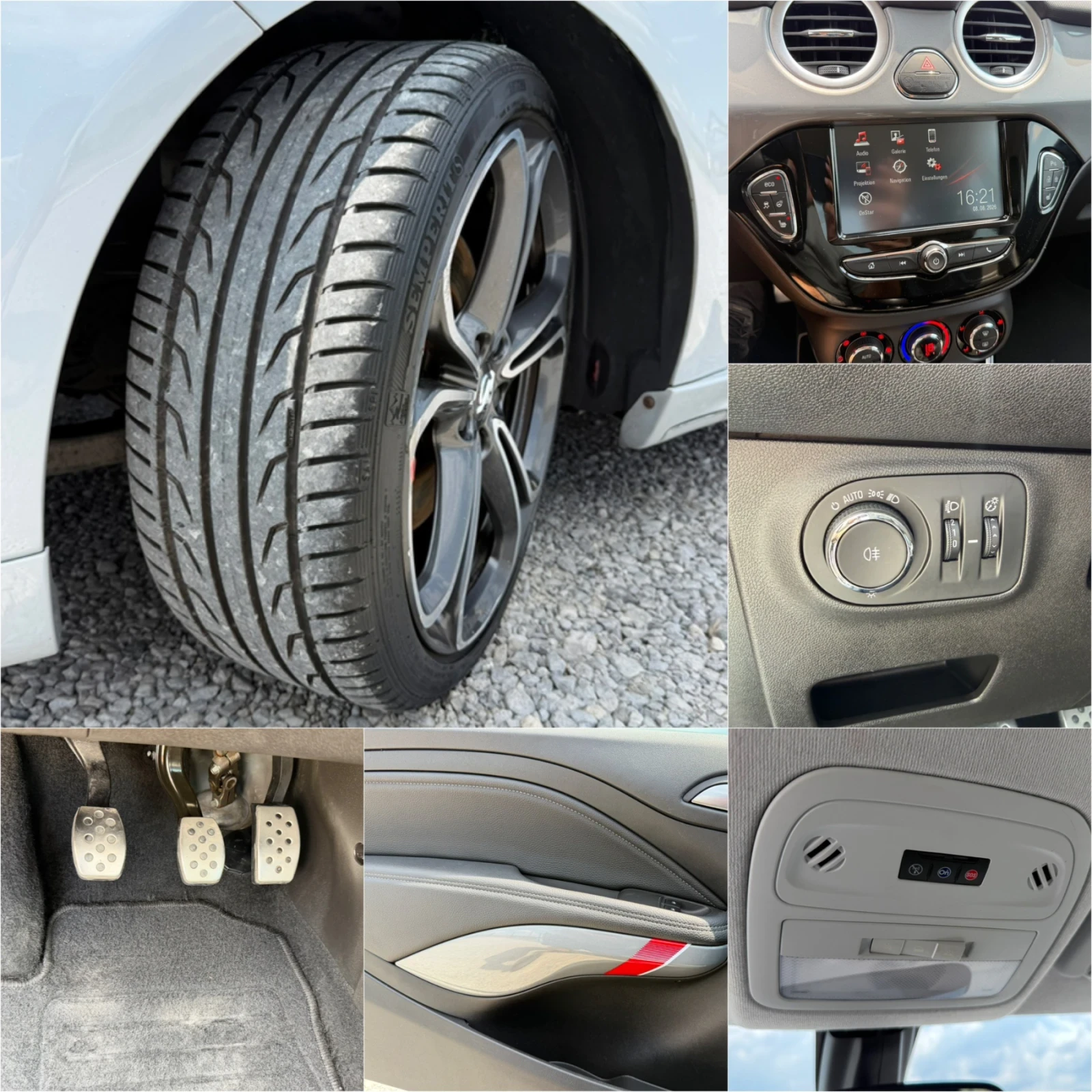 Opel Adam S 1.4 TURBO 150HP NAVI SERVICE BOOK EURO 6 TUV, снимка 15 - Автомобили и джипове - 55601818