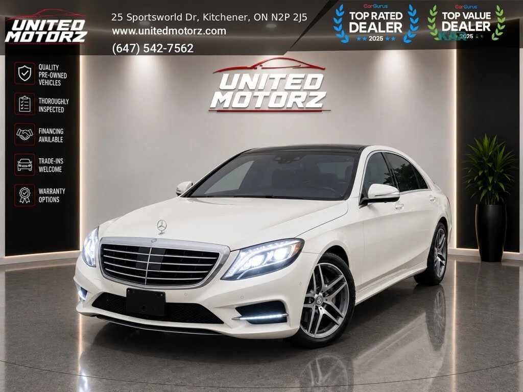 Mercedes-Benz S 550 * 360 * Панорама * АвтоКредит * (ЦЕНА ДО БГ) * 