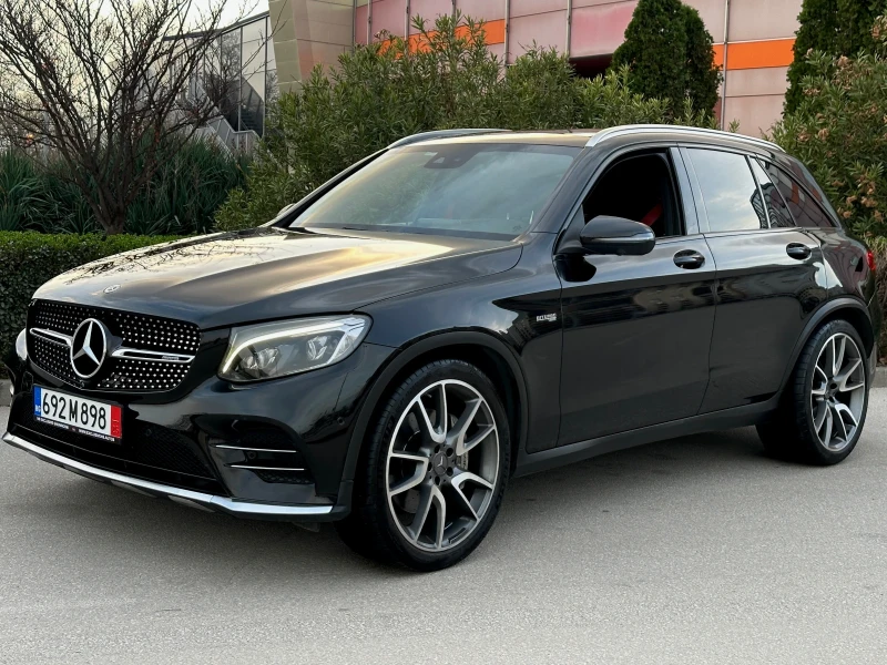 Mercedes-Benz GLC 43 AMG 4MATIC BITURBO ЧЕРВЕНИ КОЛАНИ PANO BURMESTER FULL , снимка 4 - Автомобили и джипове - 49513380