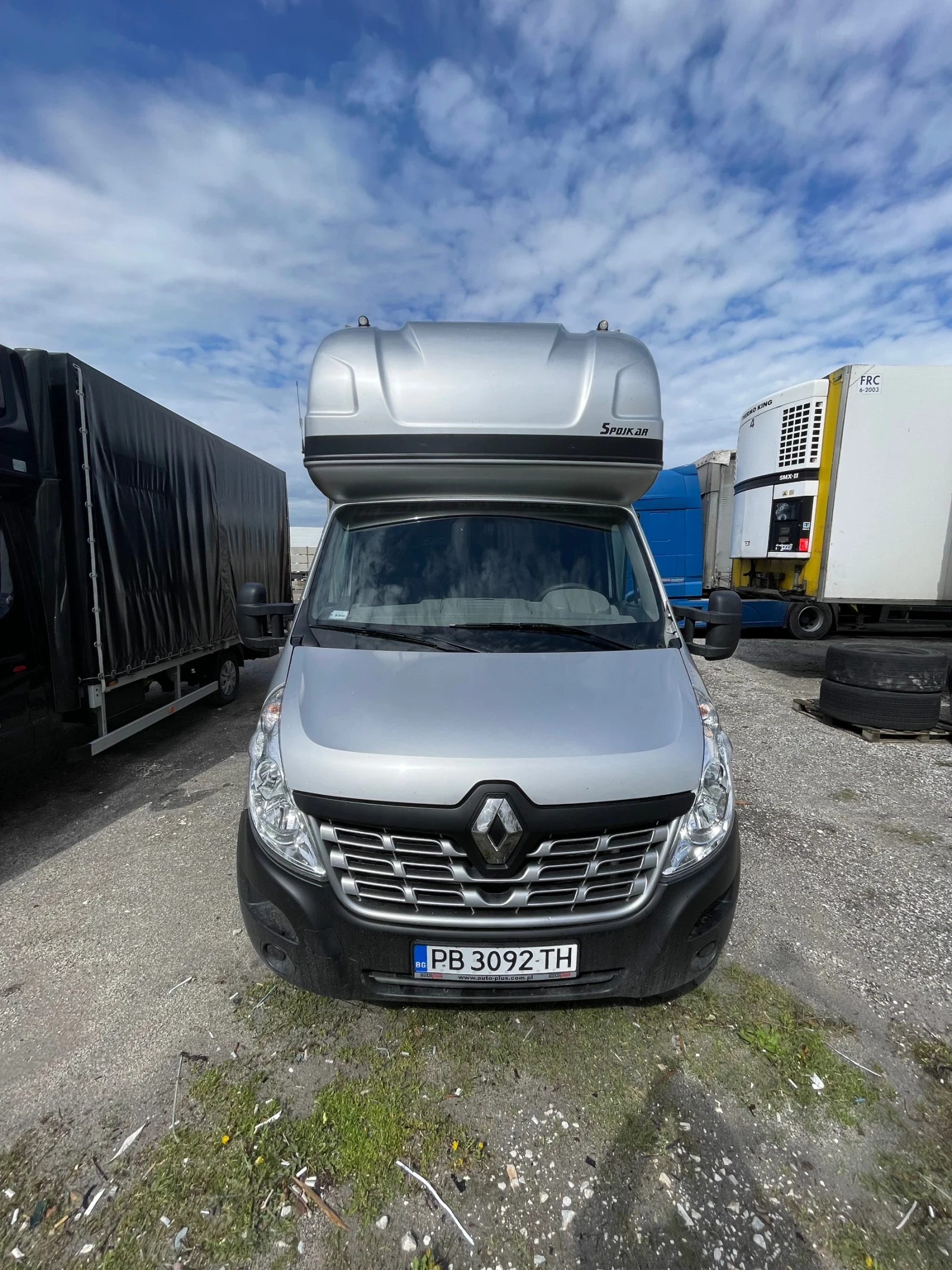 Renault Master 10 палета