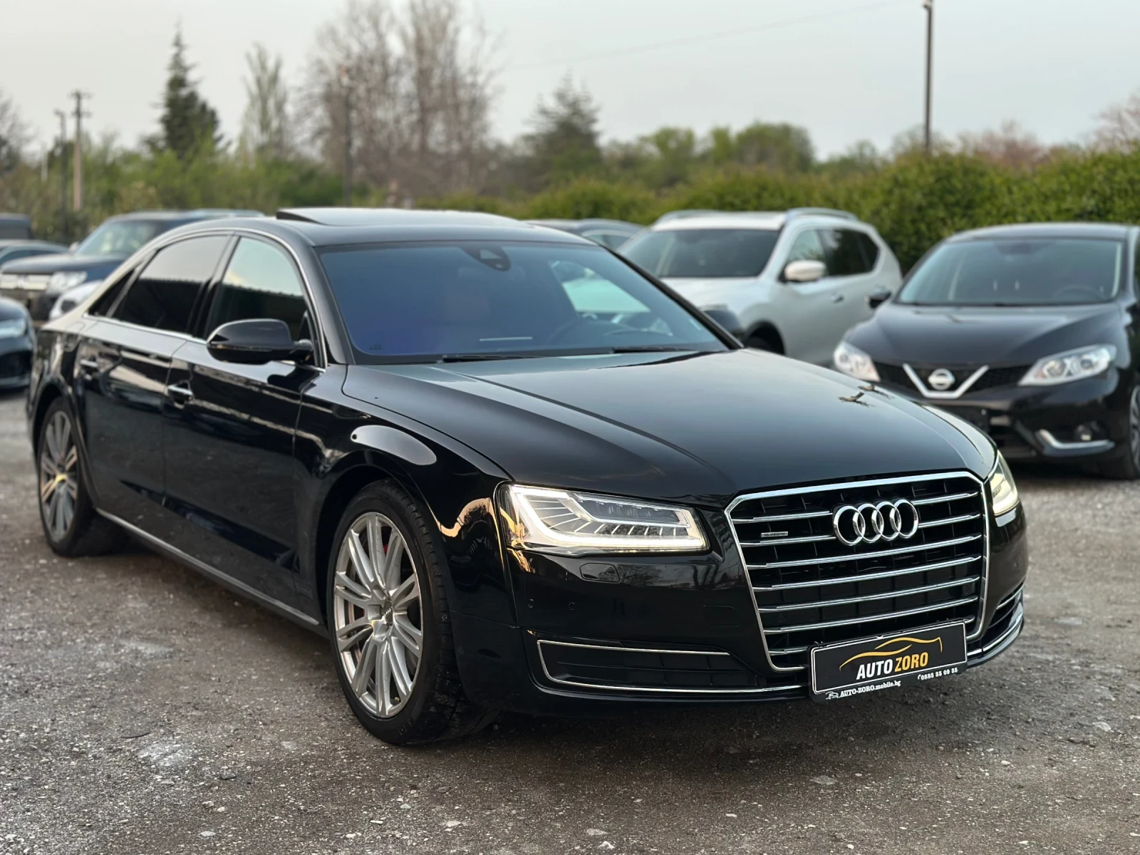 Audi A8 5.0TFSI* MATRIX* LONG* ВАКУМ* HEAD UP* EXCLUSIVE*  - изображение 2