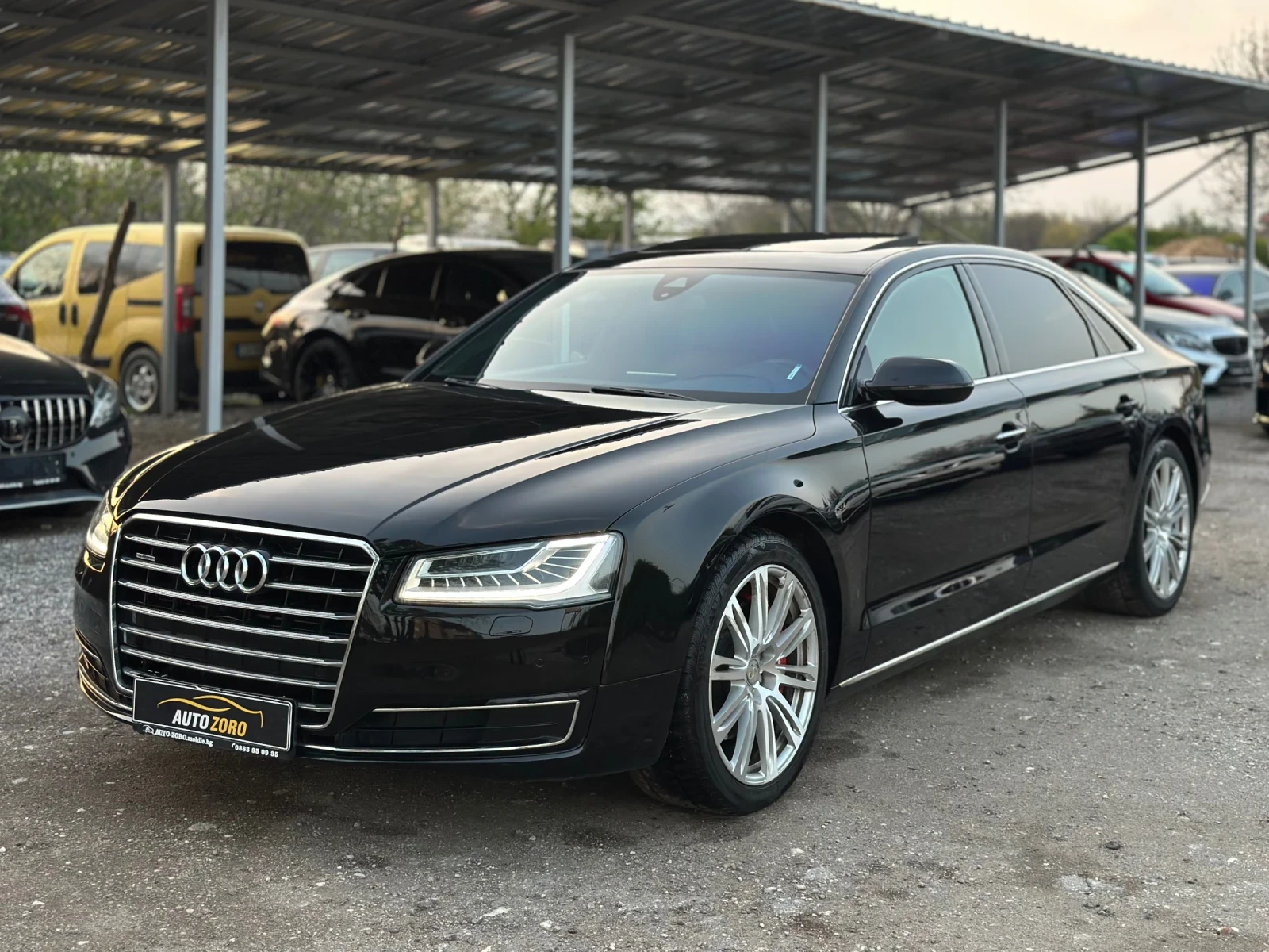 Audi A8 5.0TFSI* MATRIX* LONG* ВАКУМ* HEAD UP* EXCLUSIVE*  - изображение 6