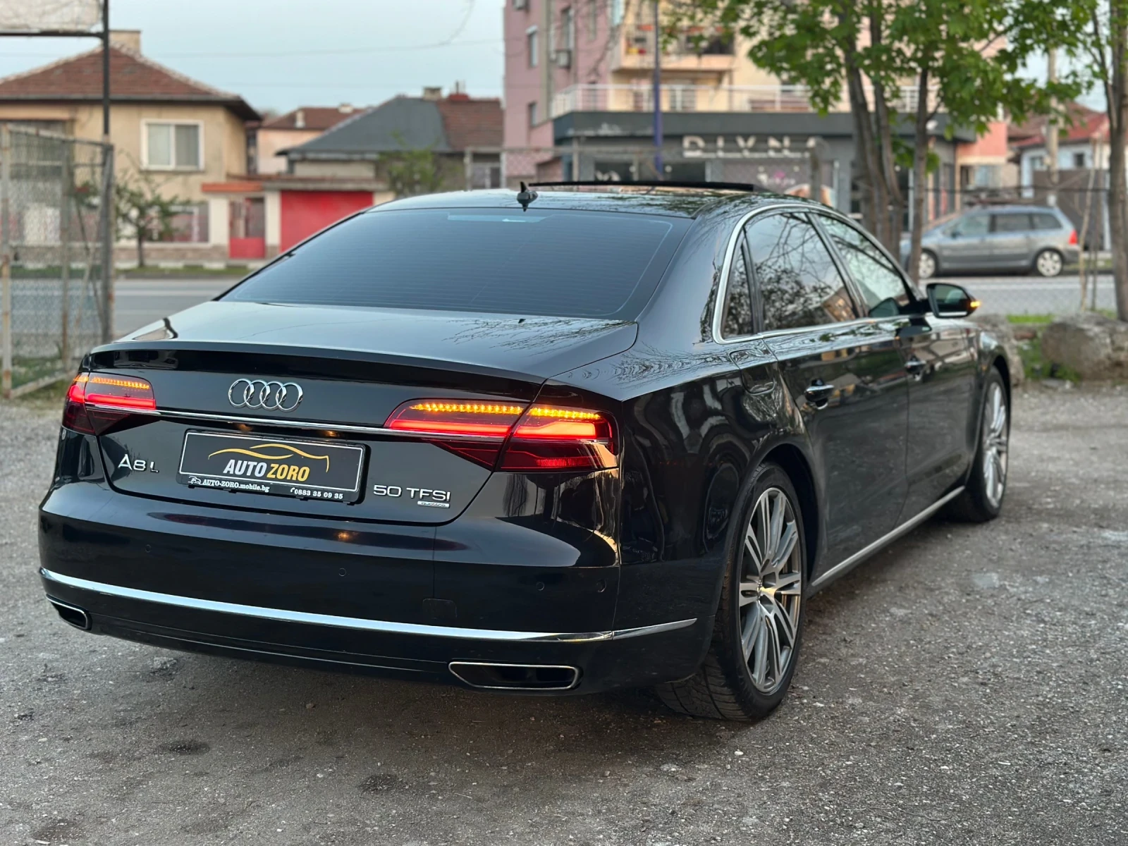 Audi A8 5.0TFSI* MATRIX* LONG* ВАКУМ* HEAD UP* EXCLUSIVE*  - изображение 3