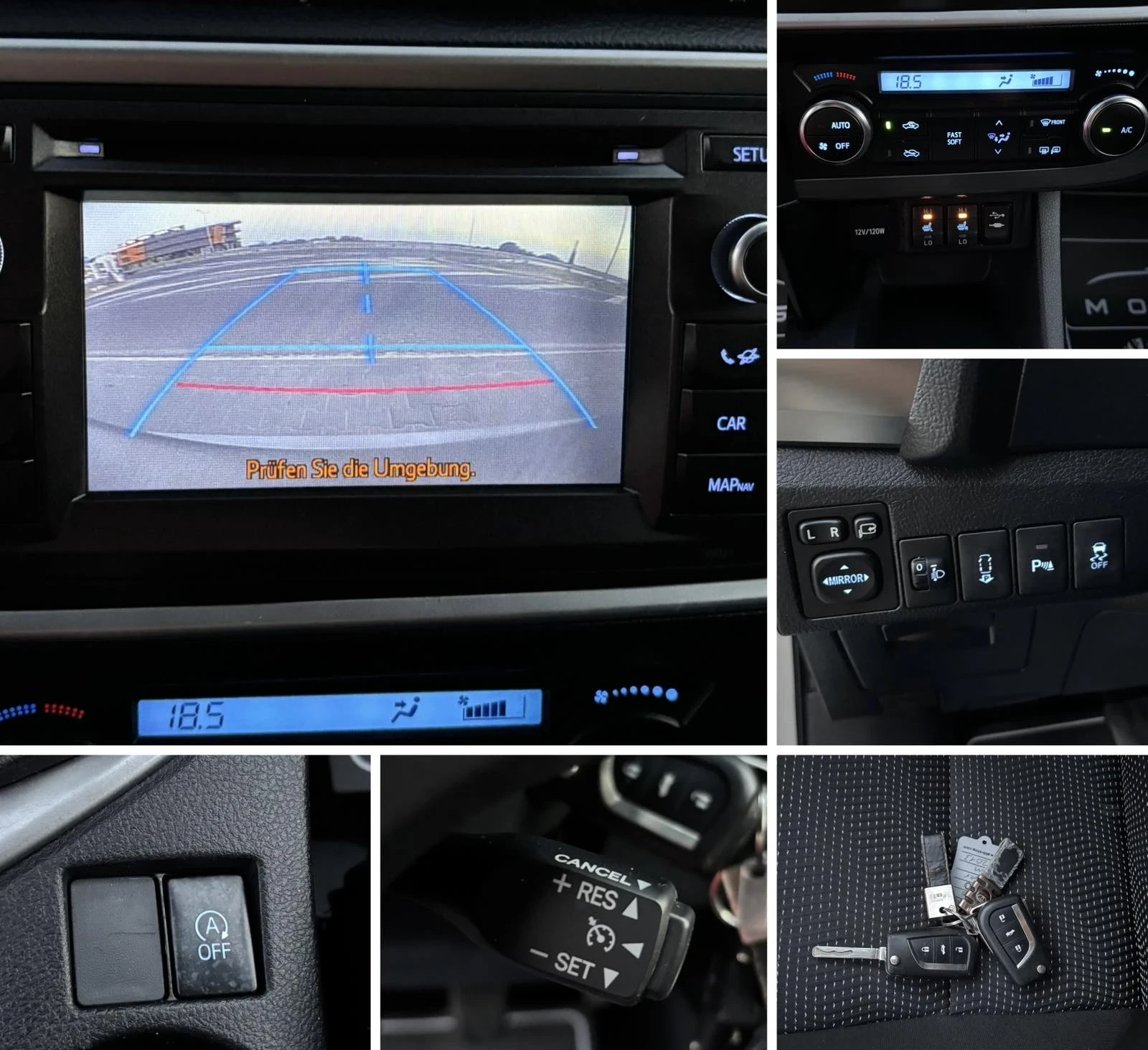 Toyota Auris 2.0D4d/124кс/Нави/Камера/Евро5/EXECUTiVE, снимка 13 - Автомобили и джипове - 55958237