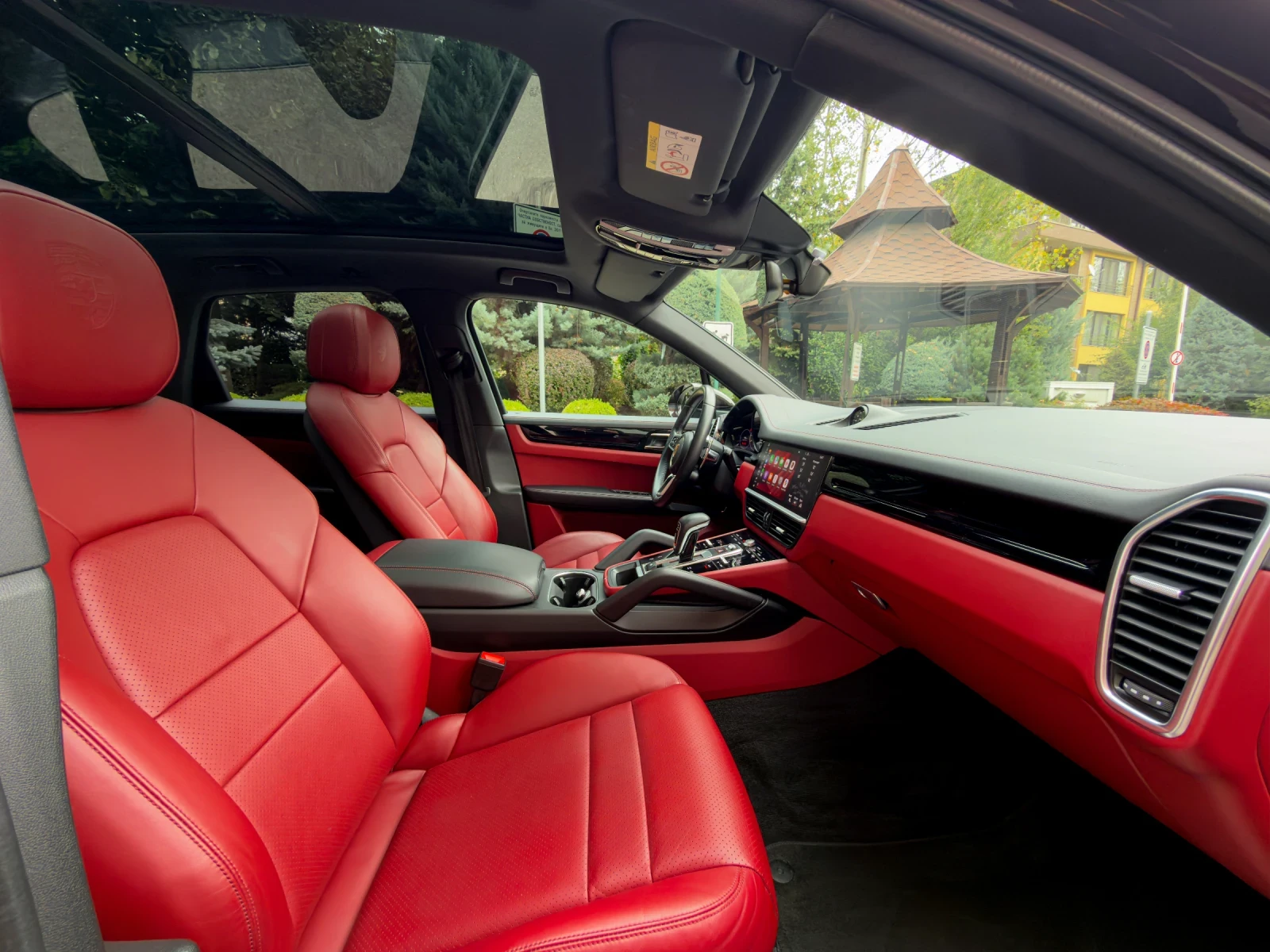 Porsche Cayenne E-HYBRID* 53000* RED*  | Mobile.bg   12