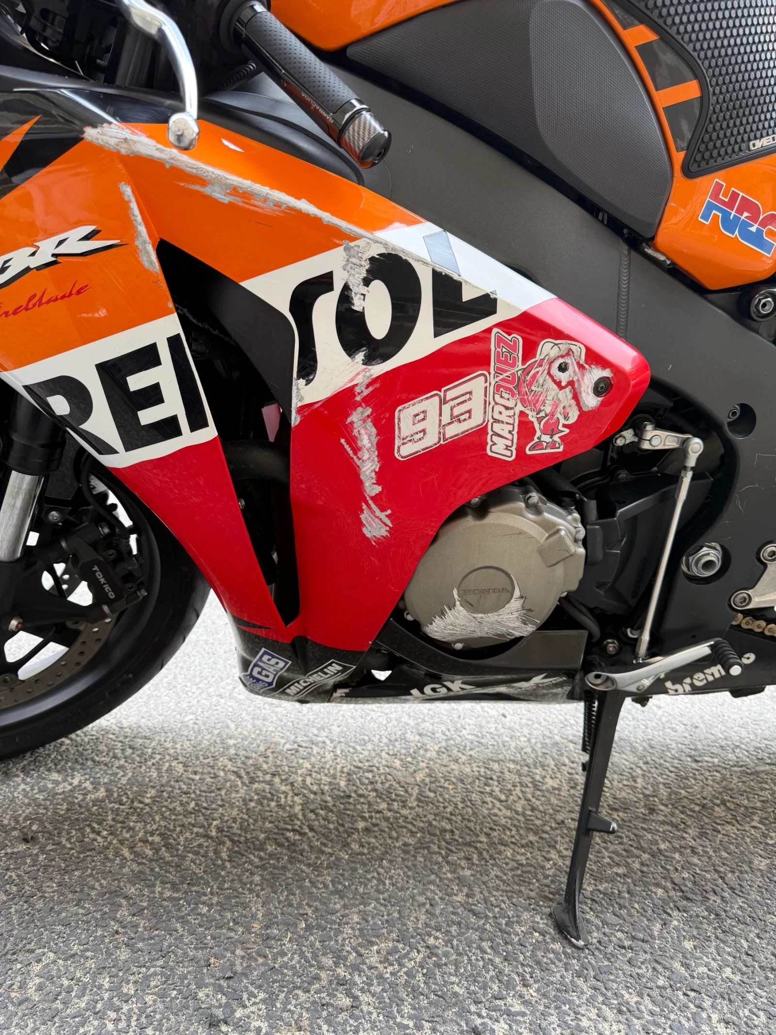 Honda Cbr, снимка 11 - Мотоциклети и мототехника - 54562665
