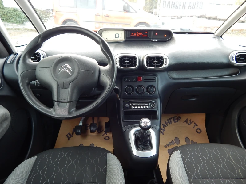 Citroen C3 Picasso 1.4i* EURO5* ГАЗ* , снимка 13 - Автомобили и джипове - 49597024