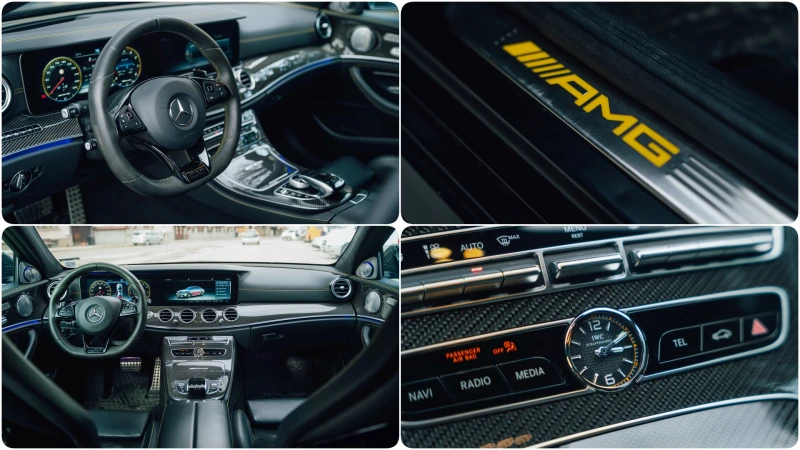 Mercedes-Benz E 63 AMG Edition 1 , снимка 8 - Автомобили и джипове - 53471689