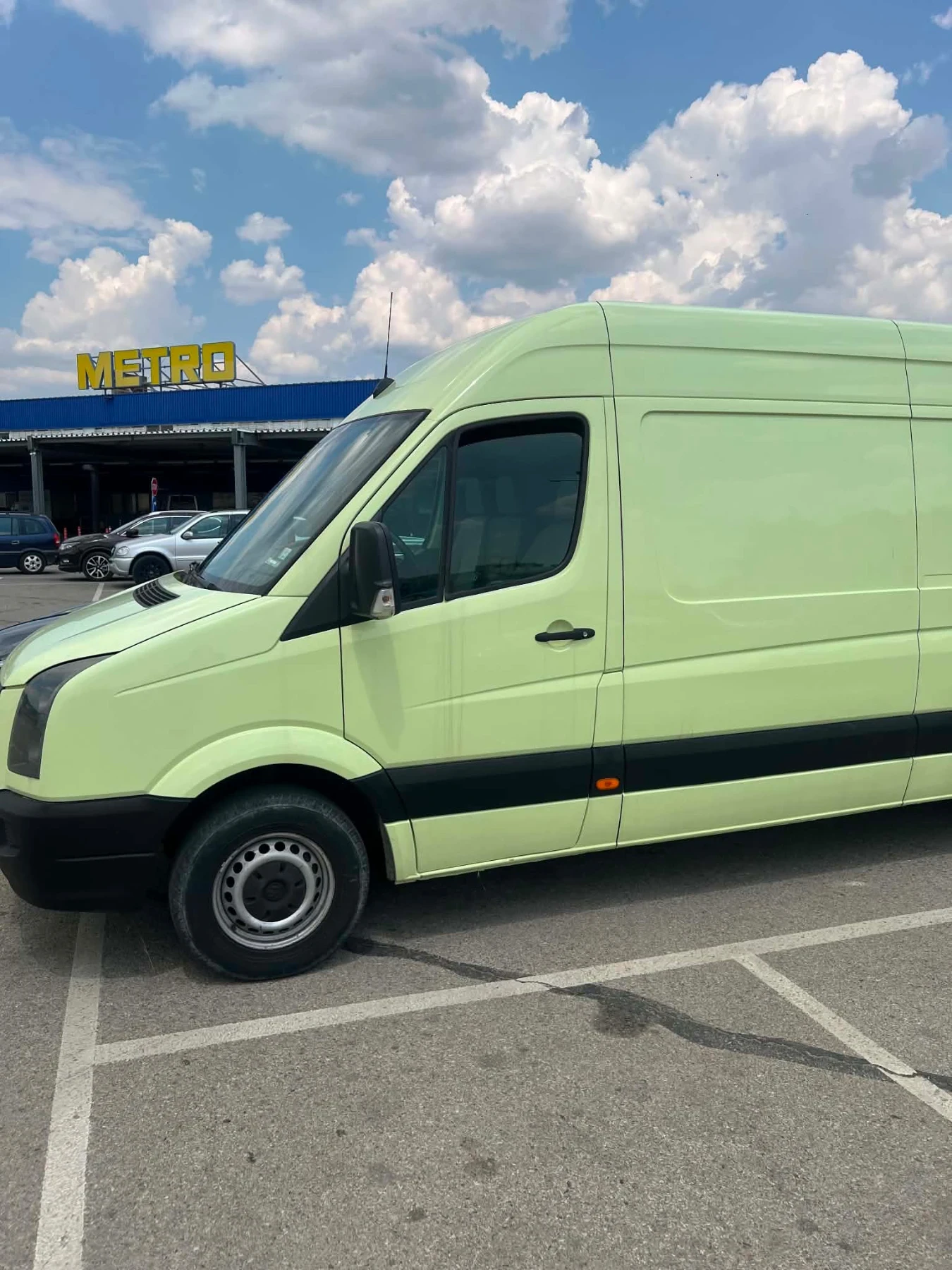 VW Crafter 2.5 TDI LWB, снимка 5 - Бусове и автобуси - 55668136