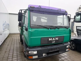 Man 18 Самосвал с кран, 180 к.с., нов внос , снимка 1