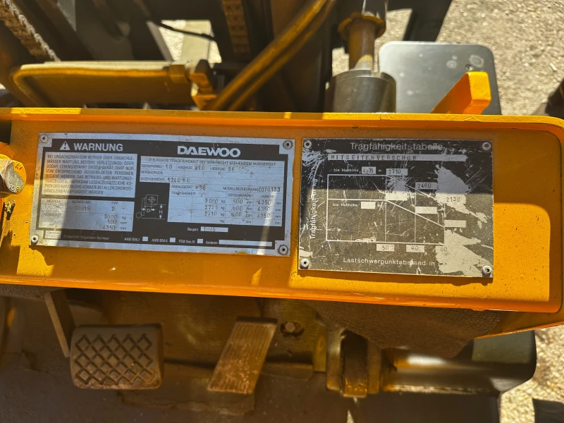 Мотокар Daewoo dizel, снимка 17 - Индустриална техника - 53259207