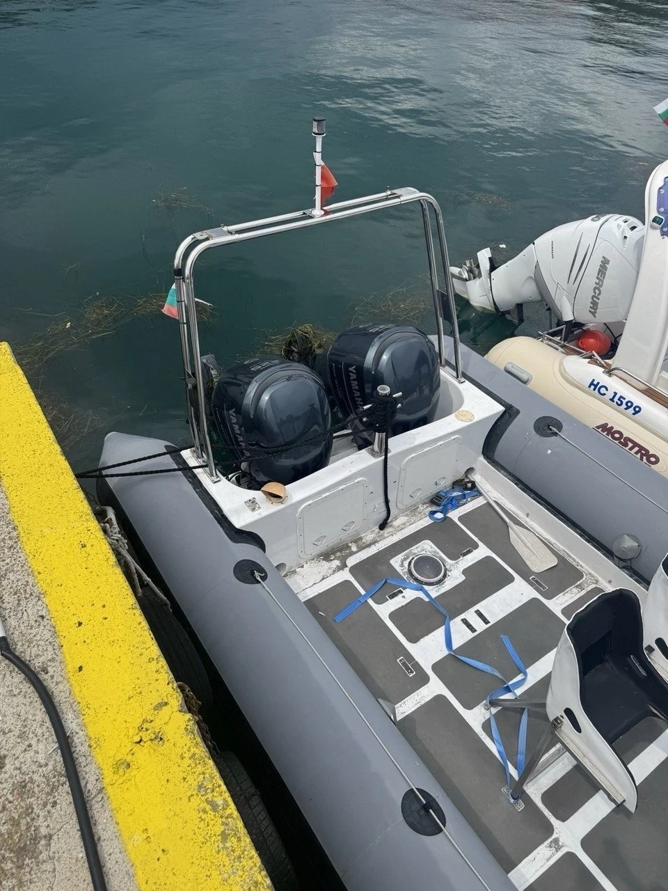 Надуваема лодка Yamaha, снимка 14 - Воден транспорт - 55405592