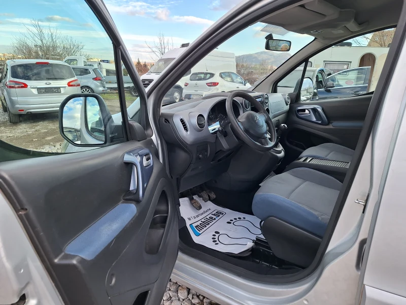 Citroen Berlingo 1.6HDI* 90KC* MULTISPACE* N1, снимка 7 - Автомобили и джипове - 48637803