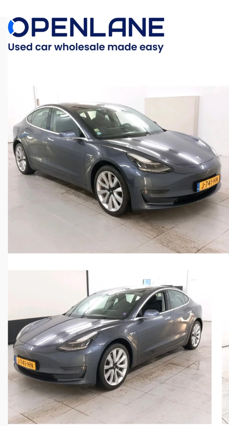 Tesla Model 3 Long Range , 4x4, европейска , снимка 1 - Автомобили и джипове - 49279708