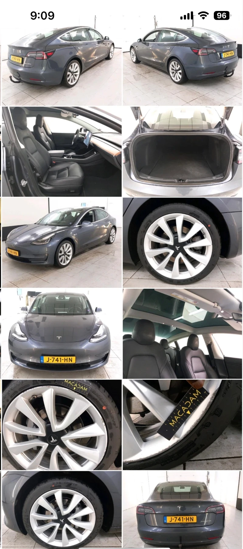 Tesla Model 3 Long Range , 4x4, европейска , снимка 5 - Автомобили и джипове - 49279708