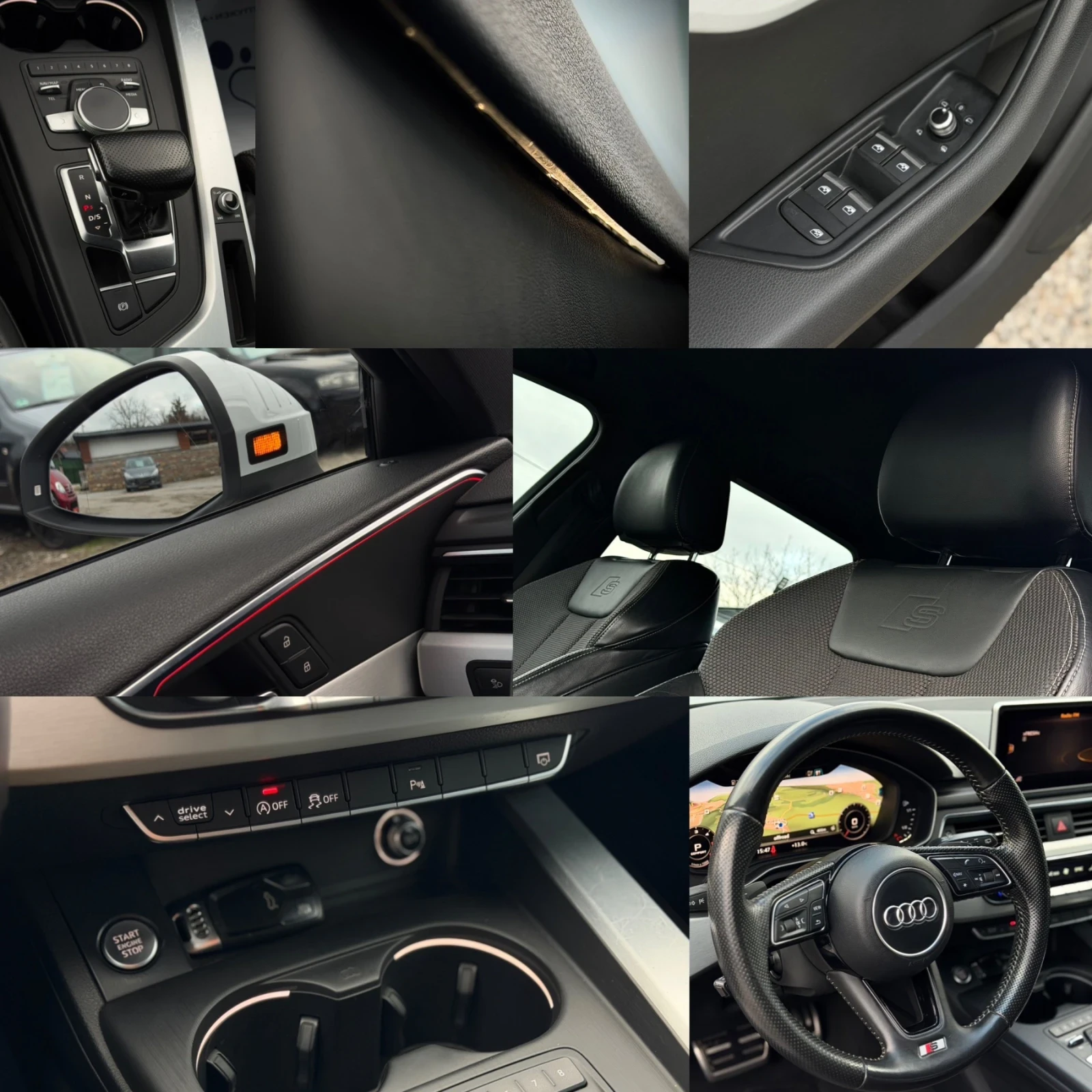 Audi A4 2.0TDI 190�� Quattro 3xS-LINE ������� �������  | Mobile.bg � ����������� 17