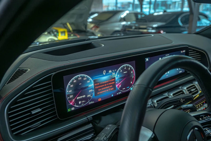 Mercedes-Benz GLE 53 4MATIC AMG/Coupe/Burm/Обдухване/Камера360/Exclusive/HuD, снимка 9 - Автомобили и джипове - 53528628