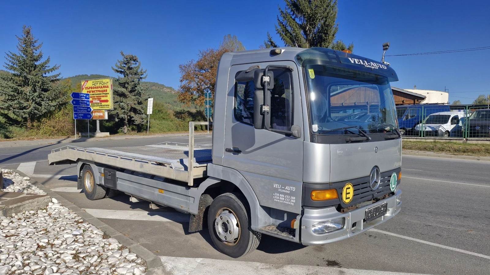 Mercedes-Benz Atego 818  EURO 3 Пътна помощ - изображение 2